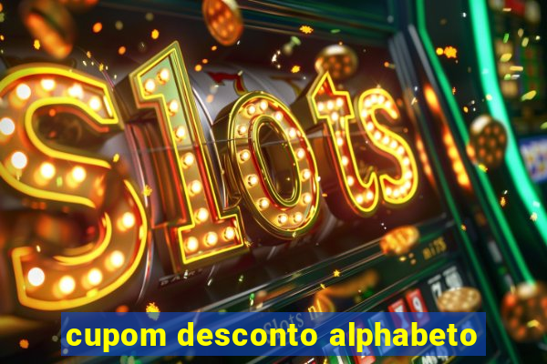 cupom desconto alphabeto